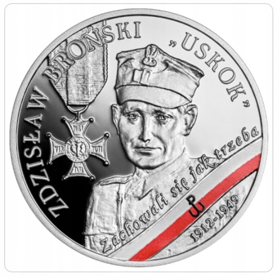 10 ZŁ USKOK – ZDZISŁAW BROŃSKI NIEZŁOMNI + FOLDER