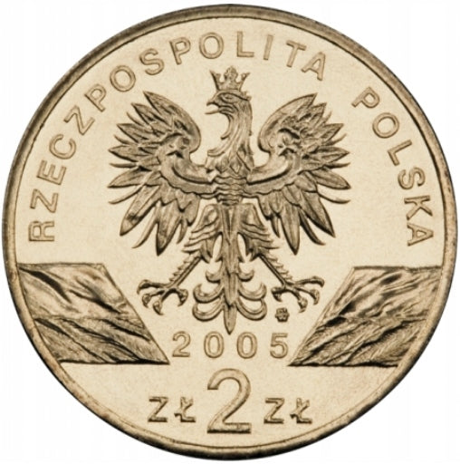 2zł Puchacz (łac. Bubo bubo)
