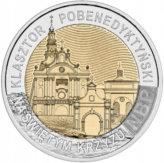 5zł Klasztor św Krzyżu Zamek w Mosznej Książ Żuraw