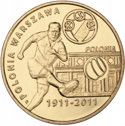 2zł Polonia Warszawa – Polskie kluby piłkarskie