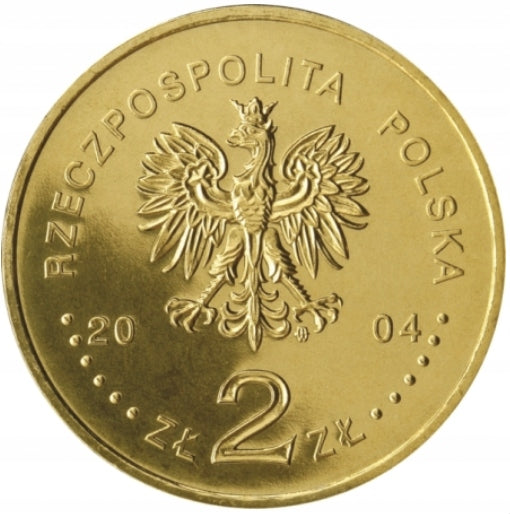 2zł – Wstąpienie Polski do Unii Europejskiej 2004