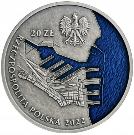 20 zł Port Gdynia – 100-lecie – 2022