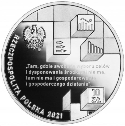 10zł – Edward Taylor – Wielcy polscy ekonomiści