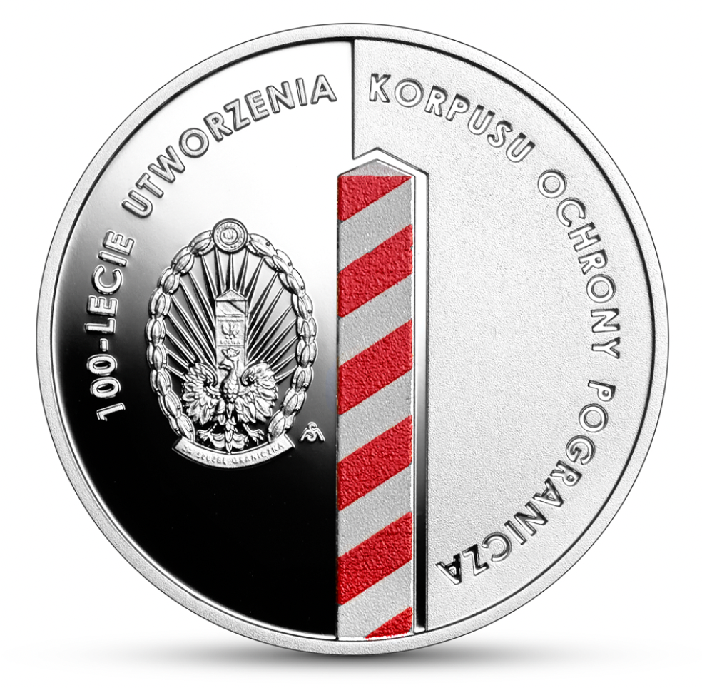 10 zł 100-lecie utworzenia Korpusu Ochrony Pogranicza – 2024