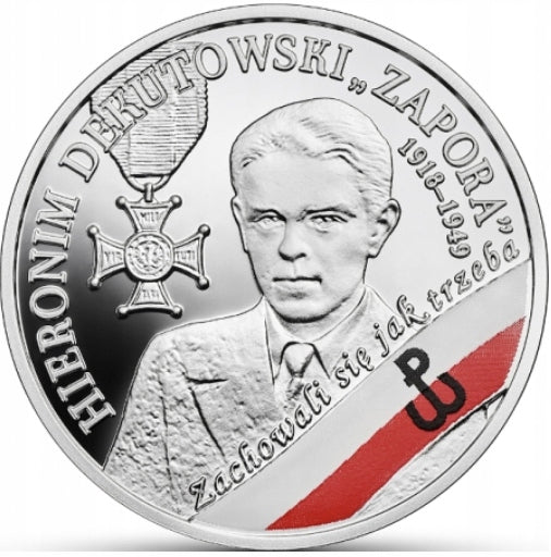 10zł Zapora – Dekutowski – Żołnierze Niezłomni
