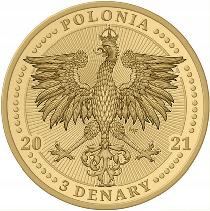 3 DENARY 2021 – ŚW. JAN PAWEŁ II + FOLDER