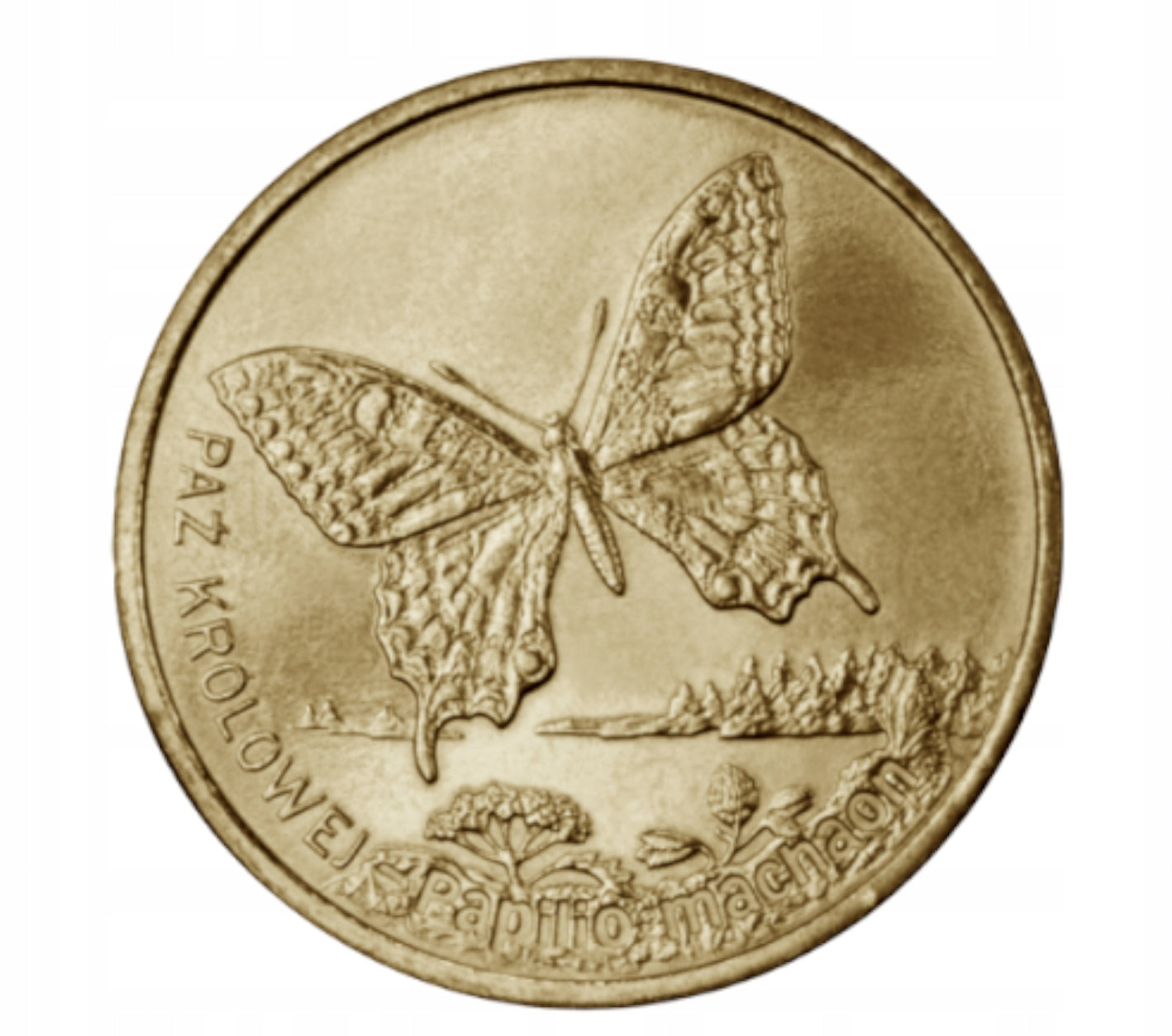 2zł – Paź królowej (łac. Papilio machaon) – 2001