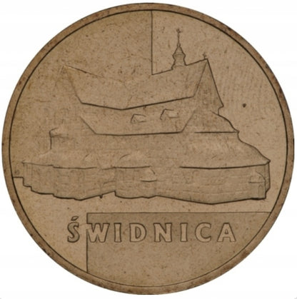 2 zł Świdnica – Historyczne miasta w Polsce – 2007