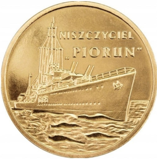 2ZŁ Niszczyciel Piorun – Polskie okręty – 2012