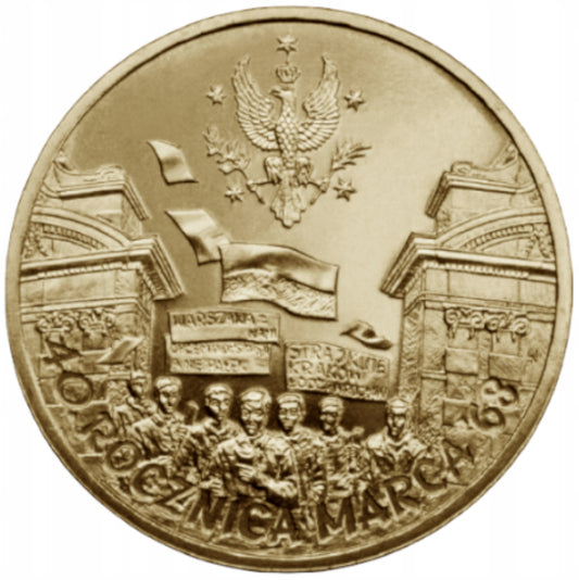 2zł 40. rocznica Marca `68 2008