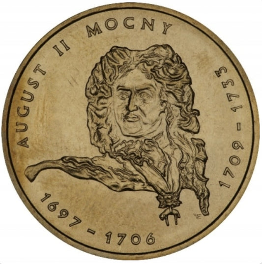 2zł – August II Mocny – 2002