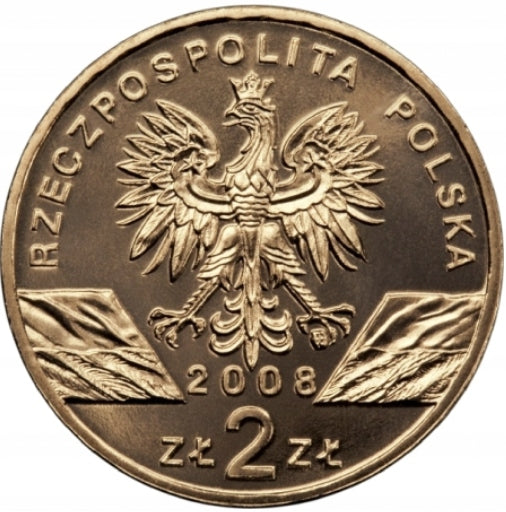2zł – Sokół wędrowny łac. Falco peregrinus – 2008