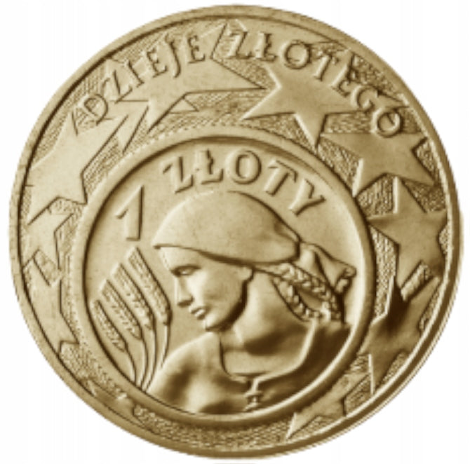 2ZŁ Zestaw DZIEJE ZŁOTEGO – Komplet 4szt 2004-2007
