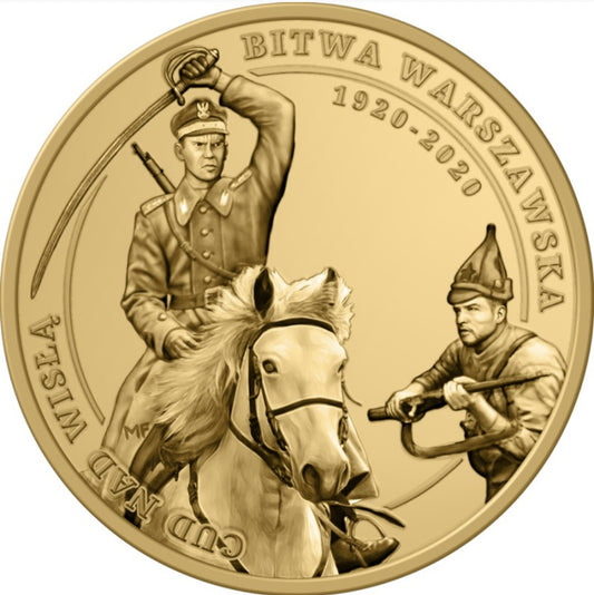 3 DENARY – Bitwa Warszawska 1920-2020 + FOLDER