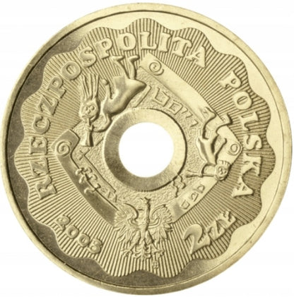 2zł WOŚP Wielka Orkiestra Świątecznej Pomocy 2003