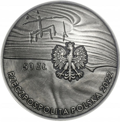 50 zł Krzemionki – Kopalnie krzemienia pasiastego