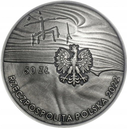 50 zł Krzemionki – Kopalnie krzemienia pasiastego