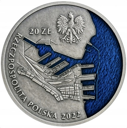 20 zł Port Gdynia – 100-lecie – 2022