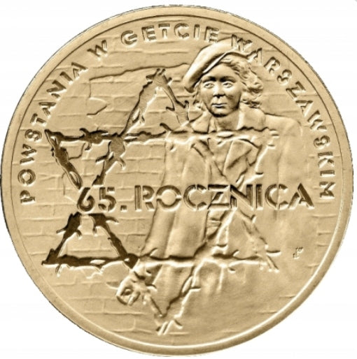 2zł – 65. rocznica Powstania w Getcie Warszawskim