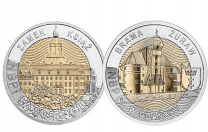 5 ZŁ Zestaw – Zamek Książ + Brama Żuraw – 2021