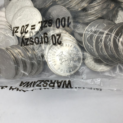 20 gr groszy 2023 – WORECZEK MENNICZY MW – 100 sztuk