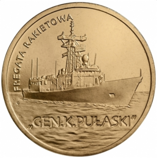 2ZŁ 2013 FREGATA RAKIETOWA GEN. K. PUŁASKI