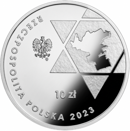 10 zł 80. rocznica powstania w getcie warszawskim