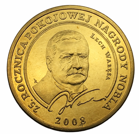 4 talary – Gdańsk – Lech Wałęsa – 2008 – Nagroda Nobla
