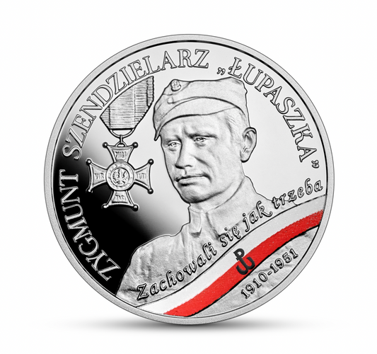 10 zł – Zygmunt Szendzielarz „Łupaszka” – Żołnierze Niezłomni – darmowa wysyłka