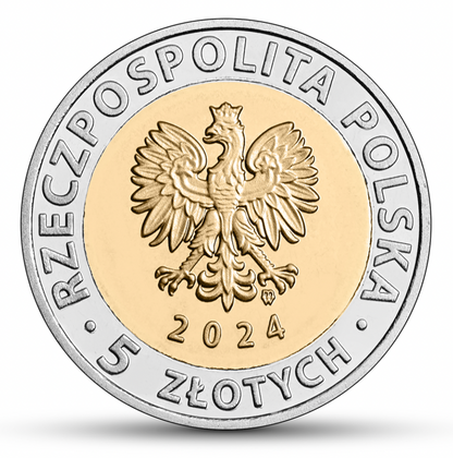 5 zł złotych – Zamek w Łańcucie – Odkryj Polskę – 2024