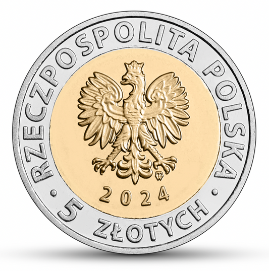 5 zł złotych – Zamek w Łańcucie – Odkryj Polskę – 2024