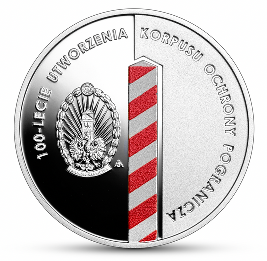 10 zł 100-lecie utworzenia Korpusu Ochrony Pogranicza – 2024