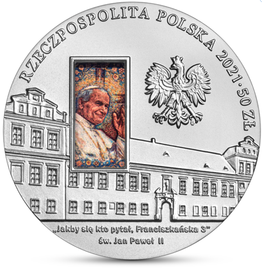 50 zł Pałac Biskupi w Krakowie – 2021