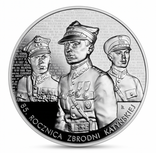 50 zł – Katyń – 85. rocznica zbrodni katyńskiej – 2025