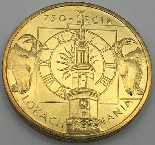 2zł – 750-lecie lokacji Poznania – 2003