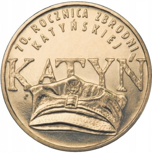 2zł 70. rocznica zbrodni katyńskiej 2010