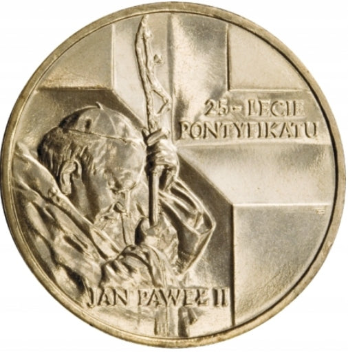 2zł – Jan Paweł II – 25-lecie pontyfikatu – 2003