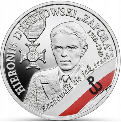 10zł Zapora – Dekutowski – Żołnierze Niezłomni