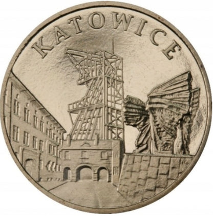2zł – Katowice – Miasta w Polsce – 2010