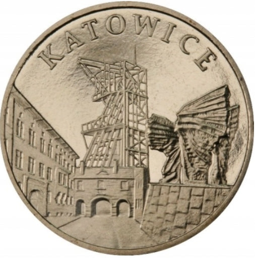 2zł – Katowice – Miasta w Polsce – 2010