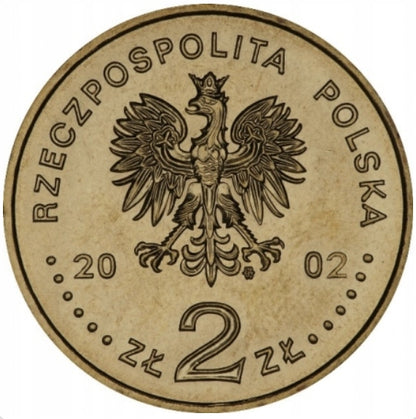 2zł – August II Mocny – 2002