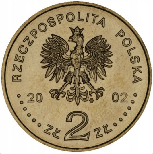 2zł – August II Mocny – 2002