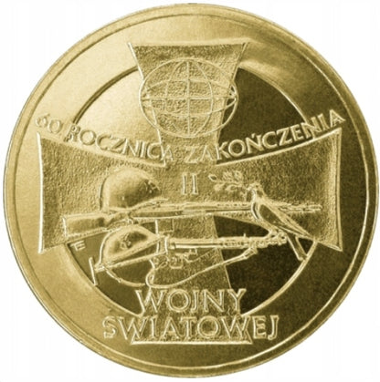 2zł – II Wojna Światowa – 60. rocznica zakończenia
