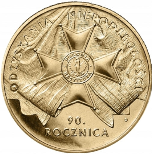 2zł 90. rocznica odzyskania niepodległości 2008