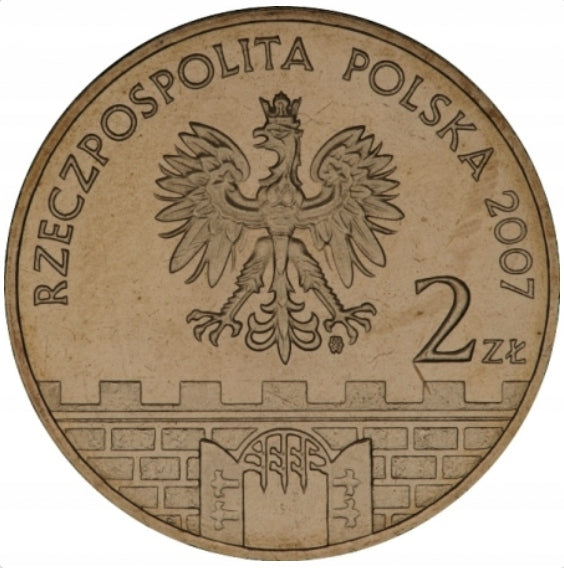 2 zł Łomża – Historyczne miasta w Polsce – 2007