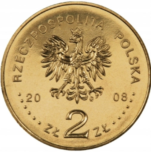 2zł 450 lat Poczty Polskiej 2008