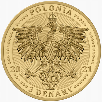 3 DENARY – Dzwon Zygmunt Na Wawelu + FOLDER