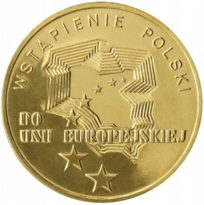 2zł – Wstąpienie Polski do Unii Europejskiej 2004
